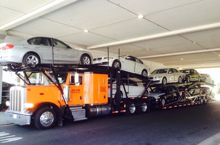 Dealer inventory transport services for multiple vehicle shipping